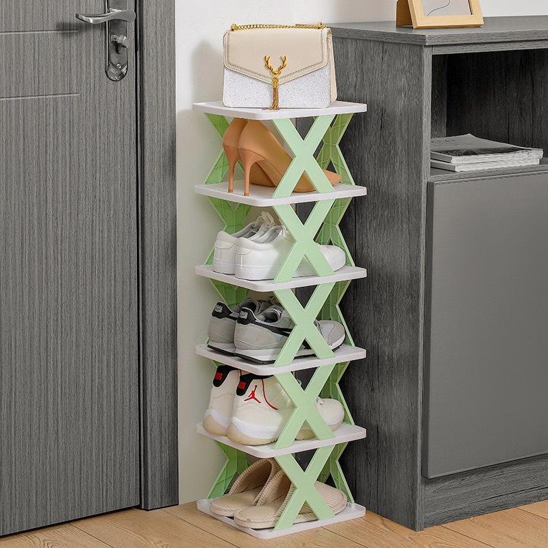 Product Introduction of kệ để giày dép 5 tầng chữ X - Kệ đựnġ giày dép đa năng bằng nhựa lắp ghép 25