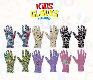 Sarung Tangan FullPrint Anak Motif Kartun #020