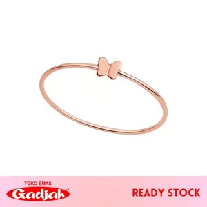 Cincin Emas Dainty Alhambra Butterfly - Toko Emas Gadjah