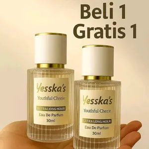 BELI 1 GRATIS 1;PARFUM YESSKAS YOUTHFUL CHERY TERLARIS WANGI TAHAN LAMA