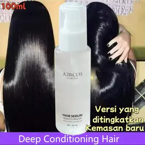 Serum rambut 100ml Pelembab Hari Serum Treatment Rambut Oil Hair Salon Essential Tonic Pelembab Rambut Indah Bersinar Berkilau Sehat Kuat Anti Kering Kusam Bercabang Perawatan Rambut Kulit Kepala Hair Treatment Conditioner Lebat Haircare  Shampoo