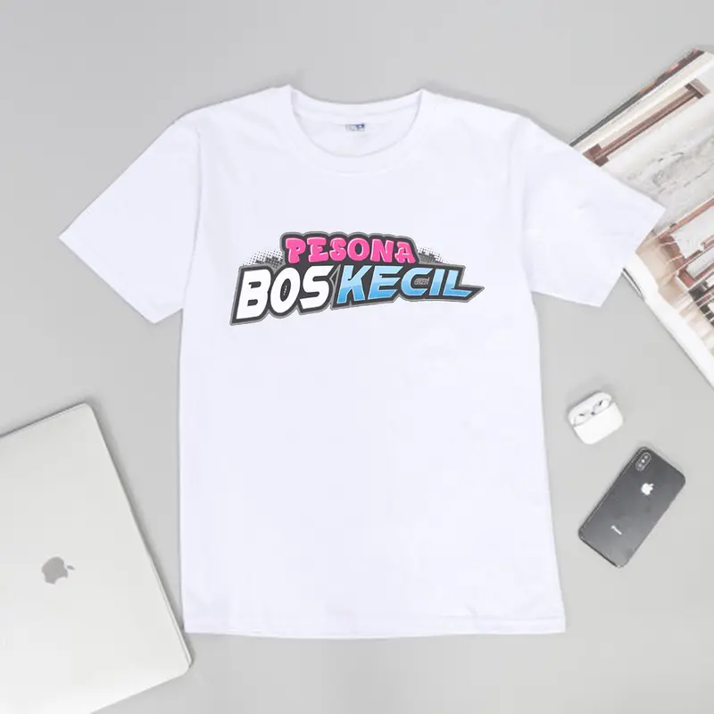KAOS ANAK PESONA BOS KECIL - kaos anak laki laki / perempuan / tebal bahan combed 30s 2