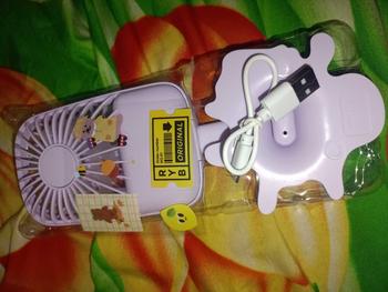 Product Review of (PRODUK ASLI INFINILAPAN) Kipas Angin Mini Genggam Portable Karakter Ice Cream 3 Speed Wind l Kipas Angin Lucu Portable USB l Mini Fan l INFINILAPAN kipas  mini kipas  minilucu from b**a 0