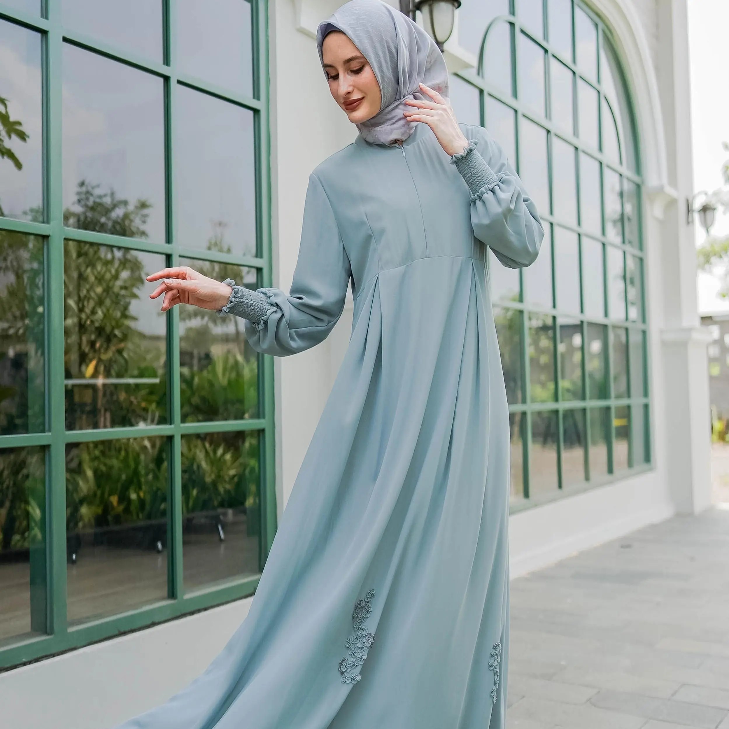 Spesial Dress Gamis Luna Elegant Series G.07 Elvira 4 - Luna Hijab Indonesia