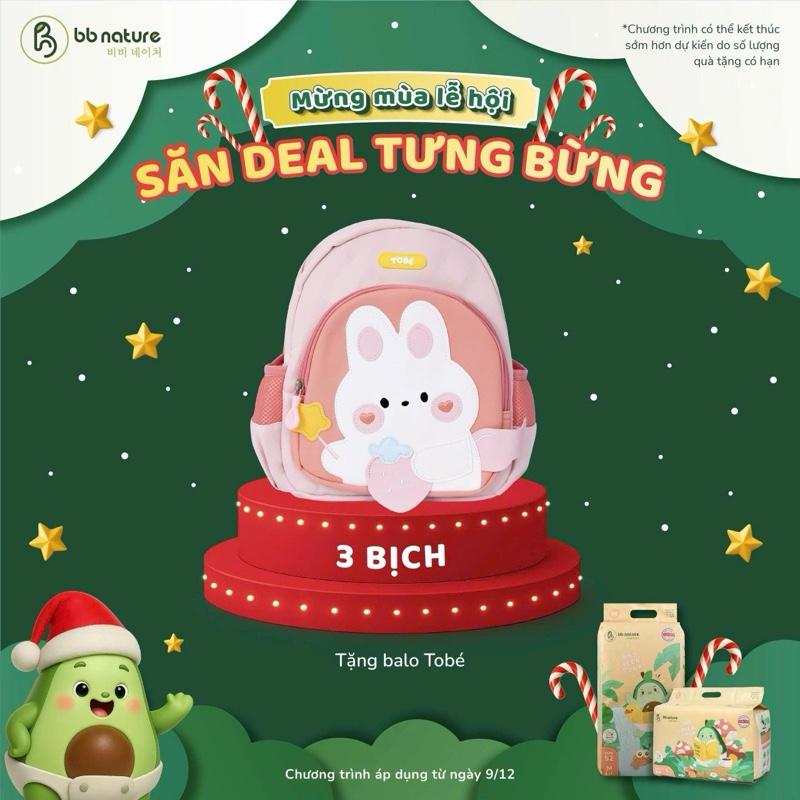 Quà tự chọn Combo 3 bịch bỉm BB Nature care plus đủ size cho bé