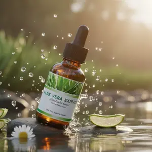 100% Pure Natural Aloe Vera Extract Ekstrak Lidah Buaya Murni 30 ml Kaya Antioksidan & Nutrisi Tinggi untuk Kulit & Rambut