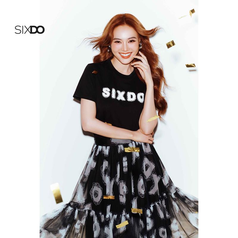   HN Áo phông cotton nam nữ SIXDO unisex  Sixdo Cotton Tshirt   Phom UNISEX   
