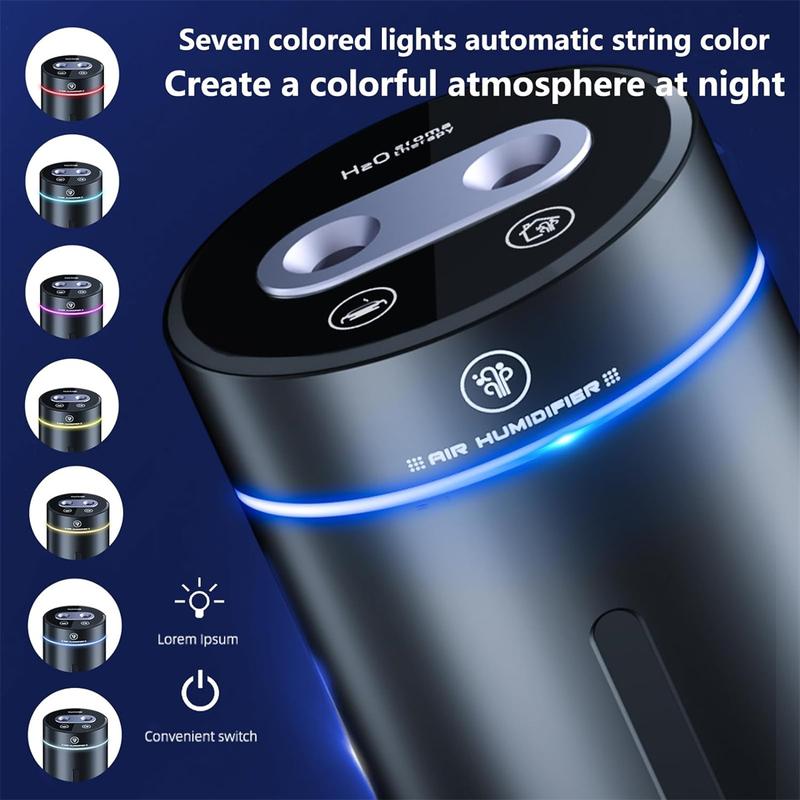 Smart Car Air Fresheners Rechargeable Ultrasonic Atomized Refreshing ...