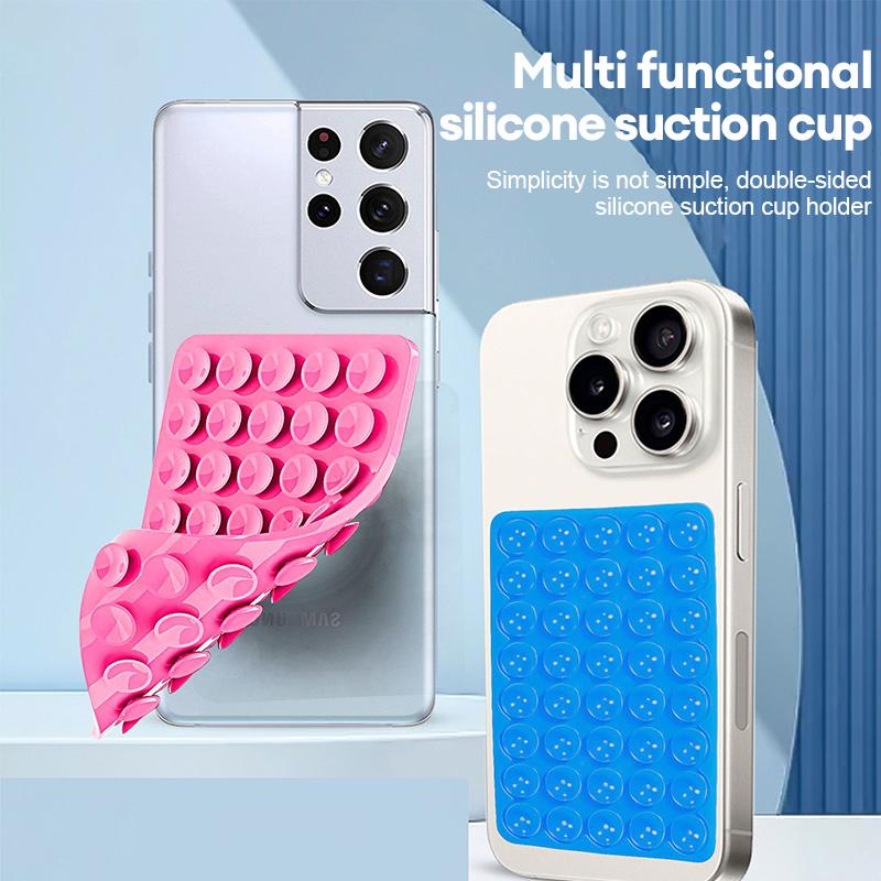 Miếng hút silicon đa năng cho điện thoại, miếng hút silicon hai mặt chắc…