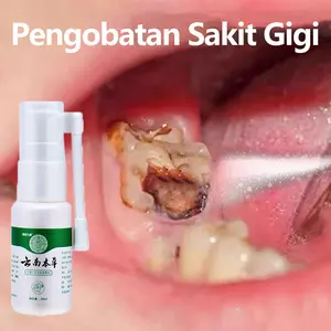 Semprotan Pembengkakan dan Pereda Sakit Gigi Herbal Antibakteri 20ml Perawatan Mulut Alami Efektif Mengurangi Nyeri Gigi dengan Formulasi Herbal Aman untuk Sehari-hari