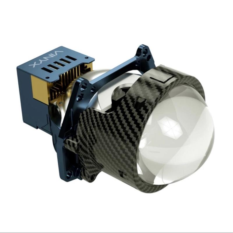VINYX VR1 DUAL PRISM 80WATT BILED 3 INCH PURPLE LENS HEADLAMP Car Lampu 5