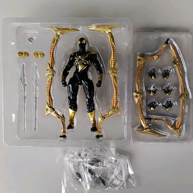 iron spider spiderman Revoltech Amazing Yamaguchi Iron Spider new misb 3