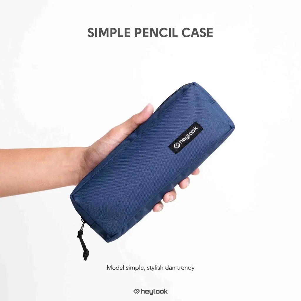 Tempat Pensil Case Kotak Alat Tulis Simple Pensil Pulpen Sekolah Kuliah Kerja Terbaru