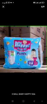 Product Review of [MURAH 2025] PAKET 3 BALL BABY HAPPY PANTS S40 M32 L28 XL26 XXL24 JUMBO 2 BALL S56 M48 L42 XL38 popok diaper bayi celana from R**A d**k 0
