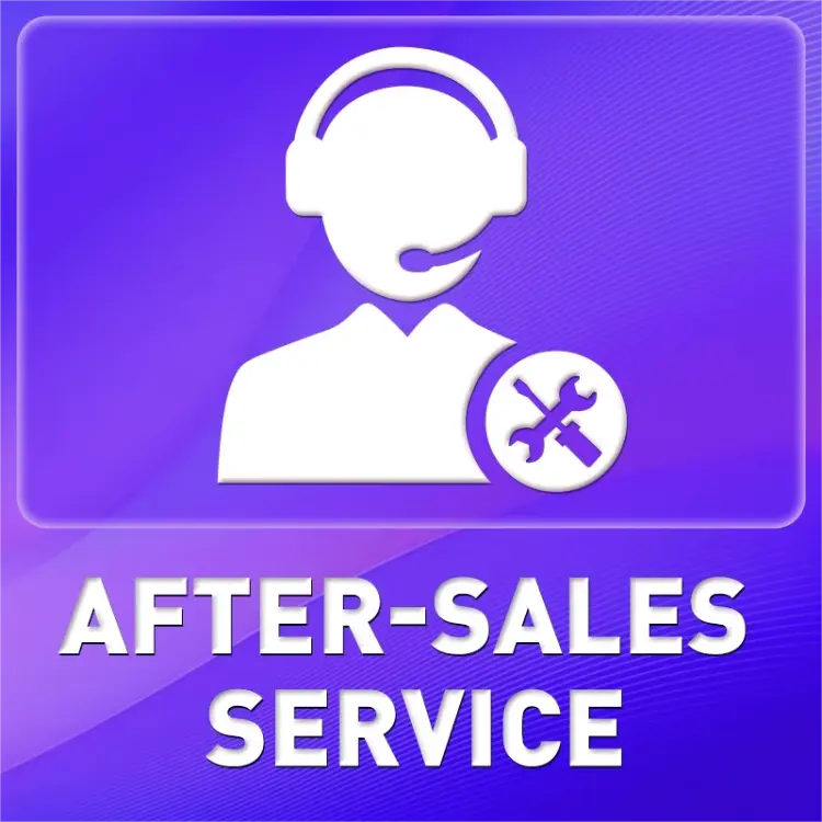 ZHOKA AFTER-SALES SERVICE Layanan penggantian suku cadang untuk kerusakan.