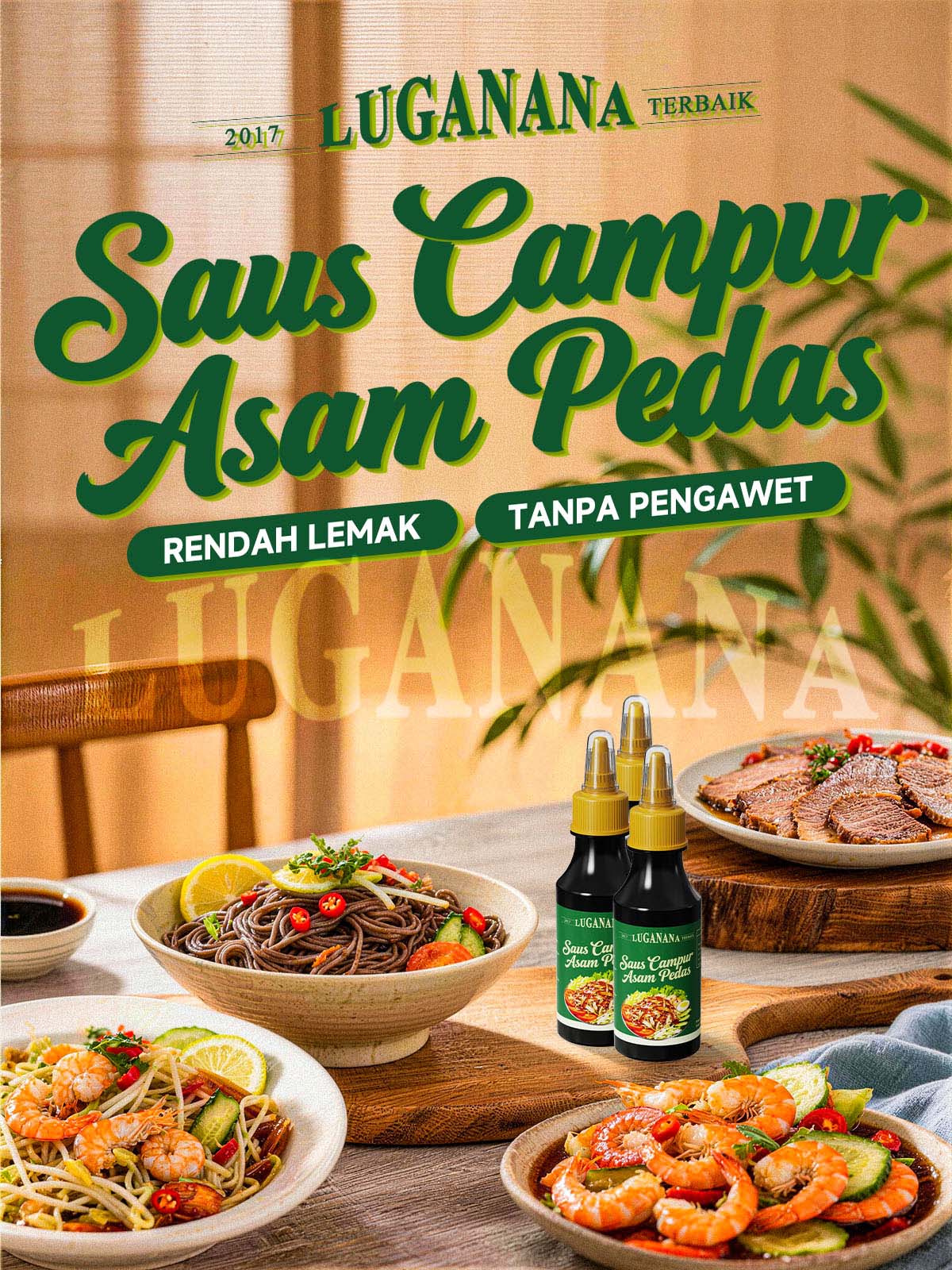 【COD】 2PCS Salad Dingin dengan Saus Celup Rumput Laut Mentimun Daging Sapi Mie Soba dan Bumbu Serbaguna dengan Saus Salad Asam Pedas