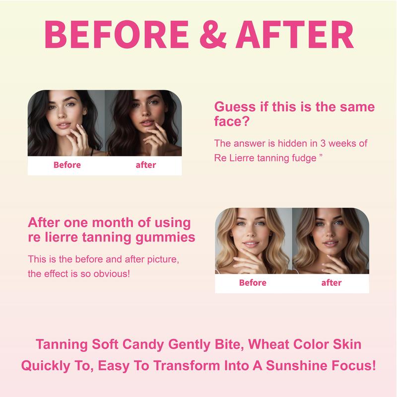 Product Introduction of Tanning Gummy, with L-tyrosine, Vitamin D+E, Beta-carotene, & Safflower Seed Oil for Skin Health & Glow, Vegan, Non-GMO, Sour Strawberry Flavor 40 gummies, Accelarate Tanning Process Supplement Dietary Healthcare Fitness Edible Beauty Optimum 8