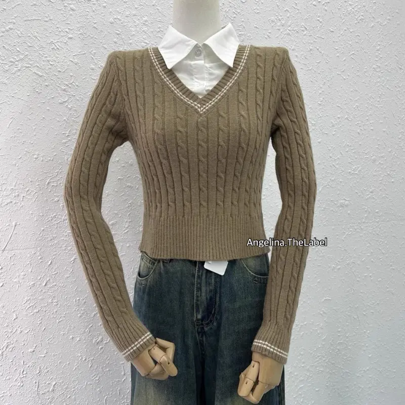 [ ANGELINA ] Laurent Top / Knit Import Top / Top Import Wanita 2