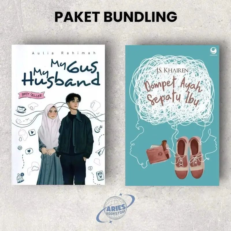 PAKET BUNDLING ISI 2 BUKU / GUS ILHAM MY HUSBAND & DOMPET AYAH SEPATU IBU