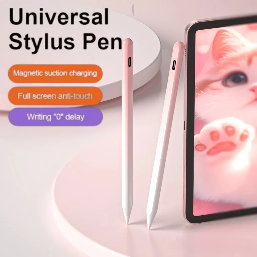 Stylus Pen For iPad IOS Android Tablet Samsung Huawei Xiaomi Smart Pencil Stylus Magnetic Pen 1.5mm