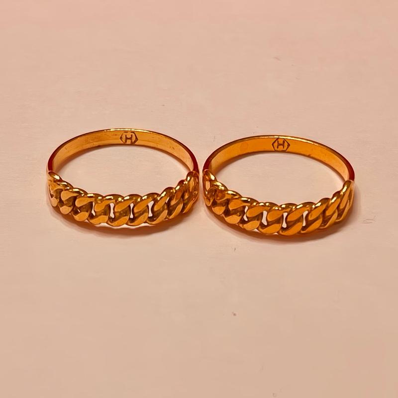 TheAuthenticH • Cincin Ulir Rantai • Berat 1gr dan 2gr 0