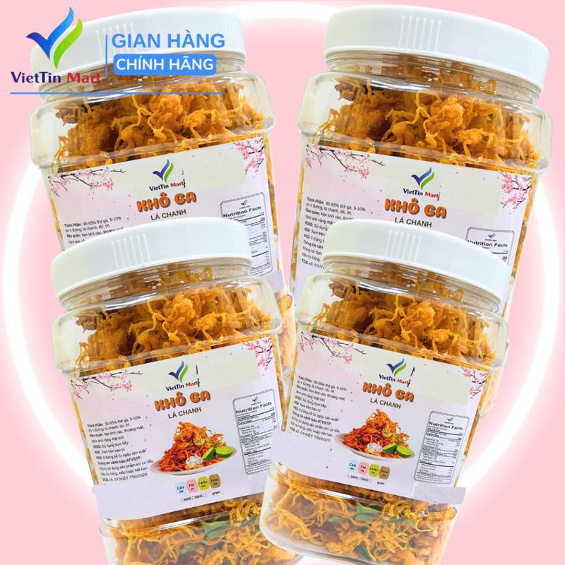 Khô Gà Lá Chanh 2kg Đóng Hũ Thơm Ngon