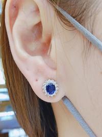 Gambar Anting Berlian Blue Sapphire - Belva Jewellery - BAERBW02219 dari Belva Jewellery Online Kota Administrasi Jakarta Barat 2 Tokopedia