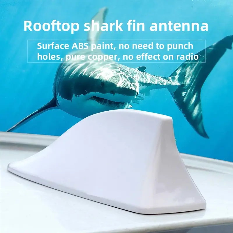Car fin antenna with signal radio special fin roof car antenna decorative antenna universal for all models