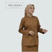 Gambar Nrs Series - Baju Pdh Wanita Kancing Depan Rok Span Terbaru Seragam Kerja Kekinian - PEMDA SET ROK SPAN, S dari NRS Series_NEW Kab. Tasikmalaya 5 Tokopedia