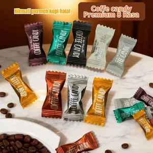 Permen Coffee Candy 8 Rasa Pilihan Biji Coffee Original Black Coffee Oatmilk Late Coconut Milk Mocha Vanilla Latte Hazelnut Cocok Untuk Kerja Meningkatkan Produktivitas