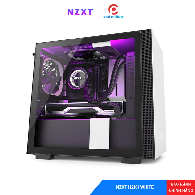 Vỏ Máy Tính NZXT H210i White (CA-H210I-W1) - Case Mini-ITX Thông Minh, 2 Năm