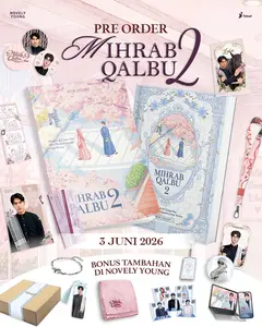 Novel Mihrab Qalbu 2 by Nur Insani - Tekad (Bonus Standing Paper)