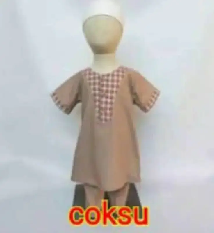 Koko Bayi Turki Baju Anak Muslim Stelan Baju Celana Peci Turky Fashion Muslim Pakaian Muslim Anak 2