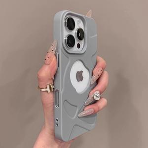 Patrón irregular hueco de silicona para disipación de calor, adecuado para funda magnética iPhone 17, compatible con modelos Apple 16 Pro Max, 15, 14, 13, 12, 11 Pro Max, admite carga inalámbrica, cobertura completa, anti caída, suave TPU.