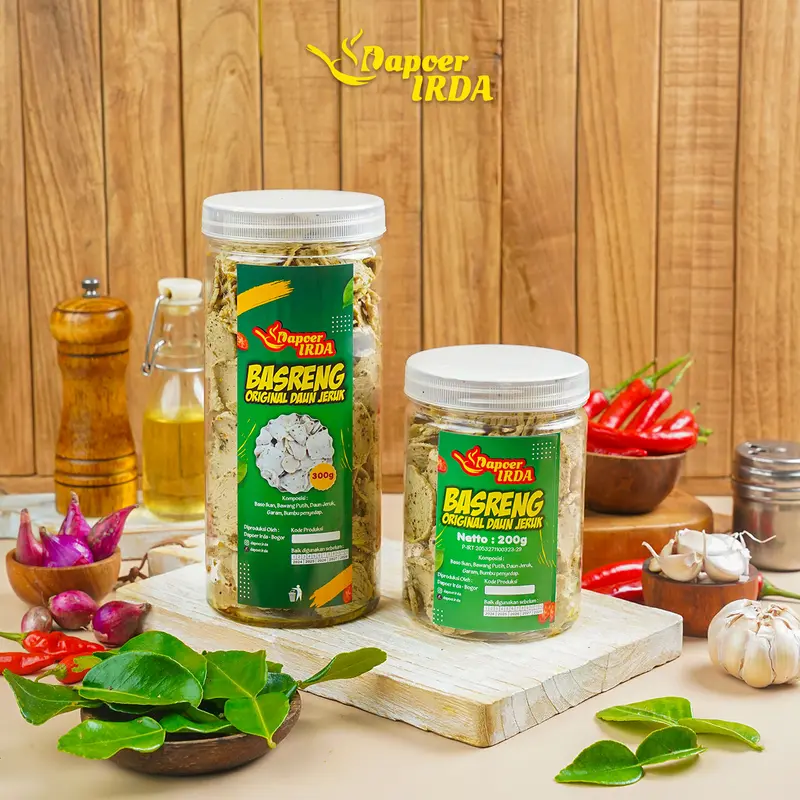 Dapoer Irda Basreng Original Daun Jeruk 0