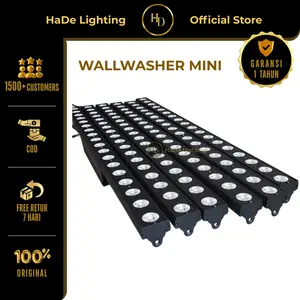 Wallwasher LED Bar 18x10 Mini - Lampu Wallwasher Mini LED RGBW