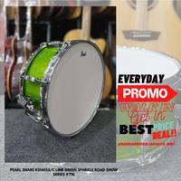 Gambar Pearl Snare RS1455S/C Lime Green Sparkle Road Show series #716 BMJ dari Bandar Musik Jakarta BMJ Kota Administrasi Jakarta Pusat 3 Tokopedia