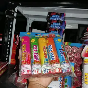 (1 PAX ISI 5) PIPA ASAP 5 WARNA DURASI 60 DETIK (N1) PERLENGAKAPN PESTA DAN PERAYAAN