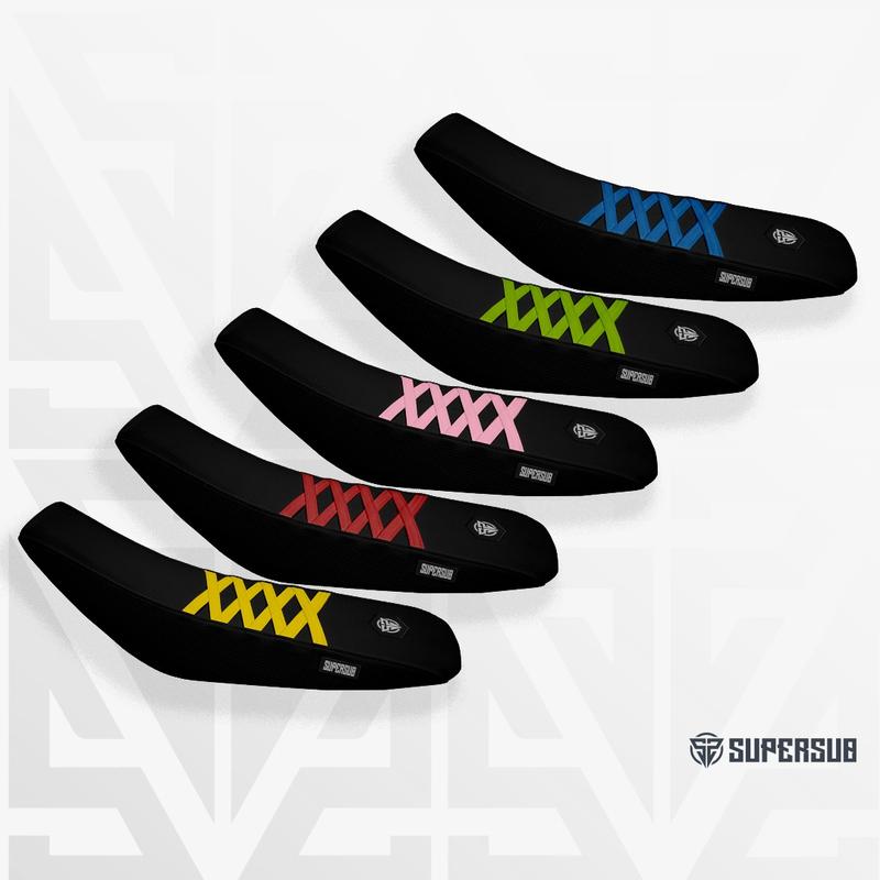 Kulit Jok Supersub Extreme Series Hitam Sarung Jok CRF KLX Dtracker WR 155 Kain Jok Motor Trail Supermoto 2