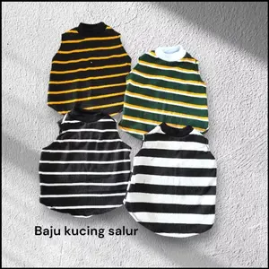 Baju Kucing Anjing aksesoris hewan lucu salur cowok cewek murah