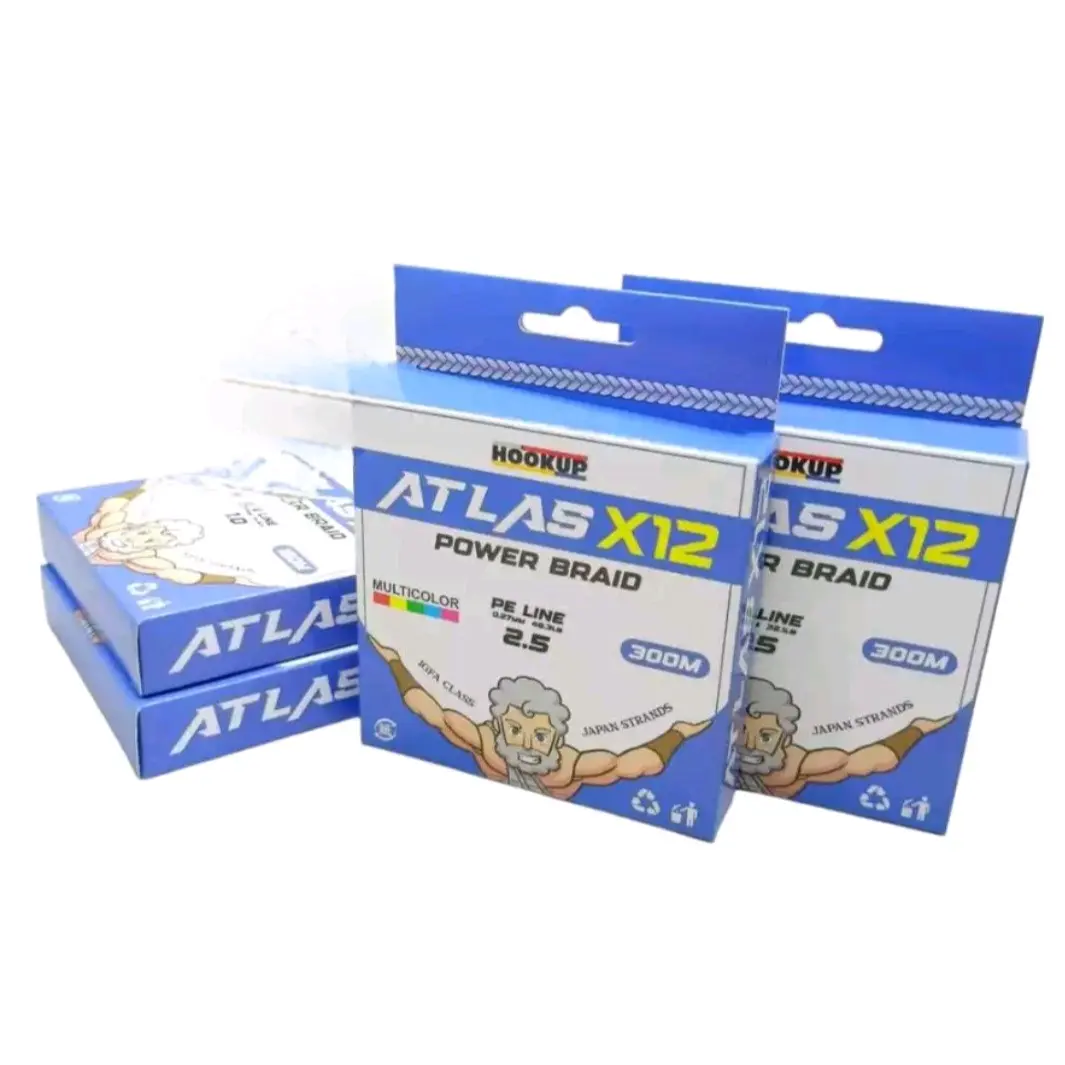 Senar pe hookup atlas x12 multicolor 150m dan 300m