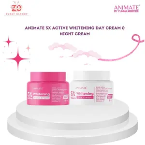 Animate 5x Active Whitening Day Cream & Night Cream