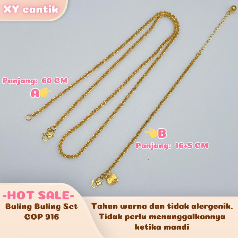 Set Gelang Leher dan Leher, Bulang, dengan cop916, Panjang leher ...