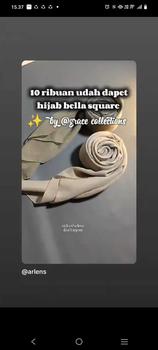 Product Review of Hijab Wanita Segiempat Bella Square from a**s 0