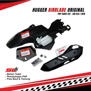 Hugger Airblade Original FREE Tameng Knalopt & Baut HUGGER Spakbor kolong PNP VARIO BEAT SCOOPY GENIO VARIO 110 Motorcycle