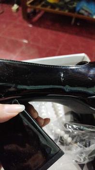 Product Review of Sepatu Chunky High Heels Tahu Tinggi 9cm Wanita Tali Kekinian Import Pesta Mewah Murah Premium Kondangan Hitam Putih Terbaru Korea Elegan Glossy Wedding Big Size Ankle Strap Mary Jane Shoes - Ukuran 35 36 37 38 39 40 41 42 from S**2 0