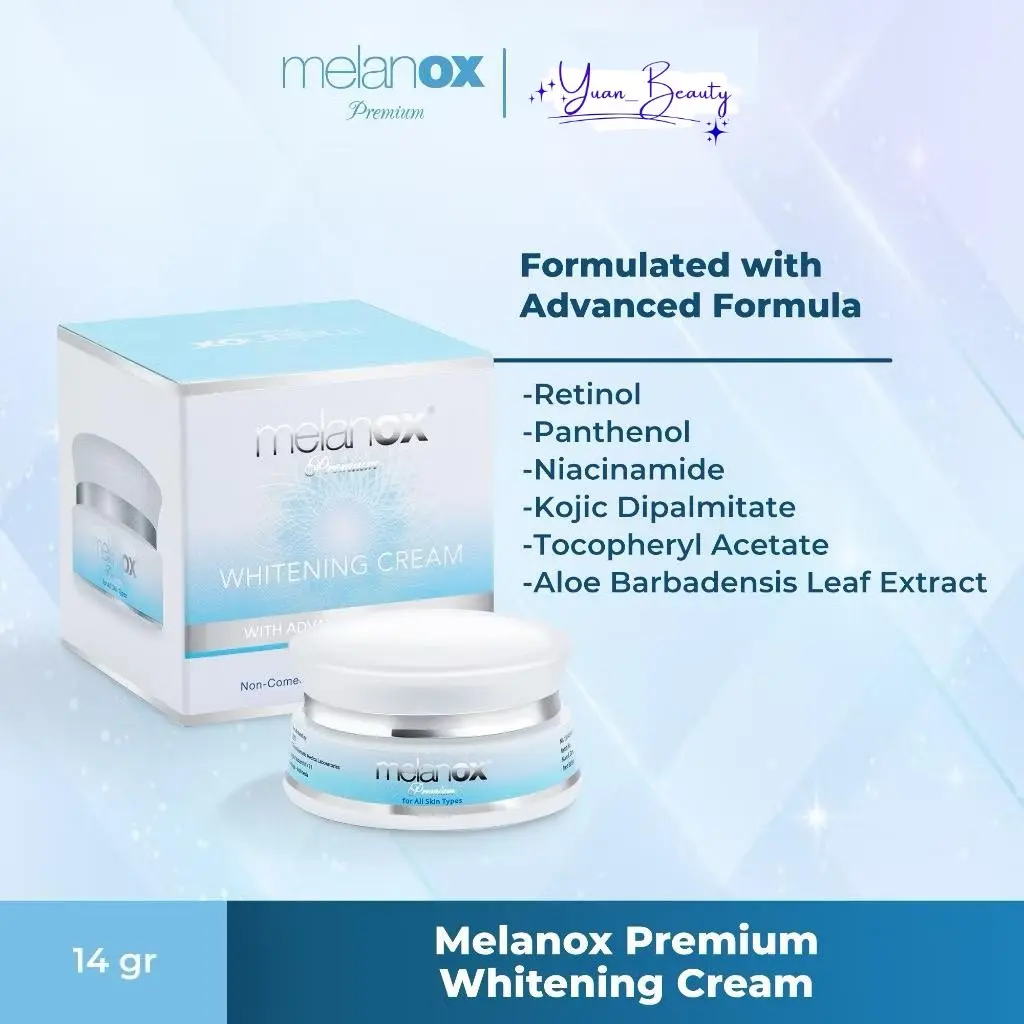 Melanox premium whitening cream 14gr