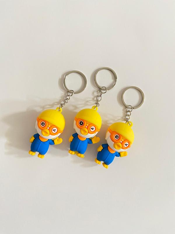Gantungan Kunci Pororo / Key Chain Rubber 0