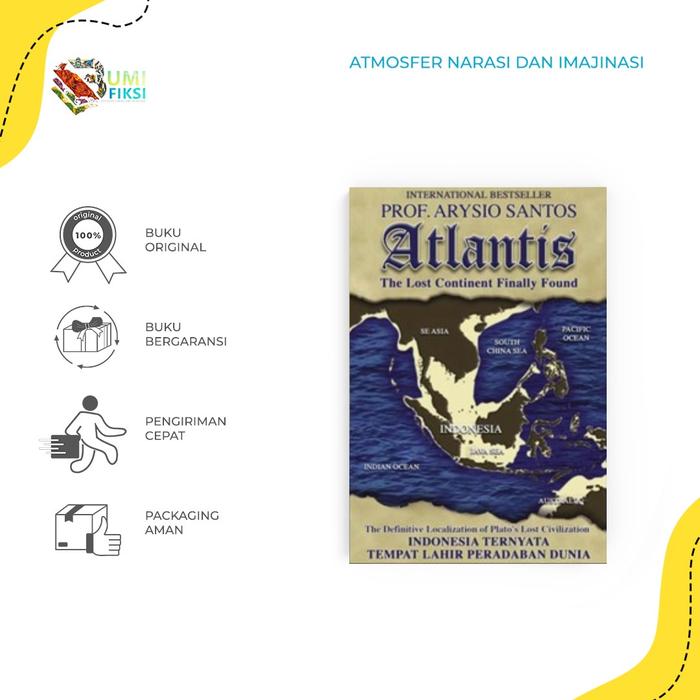 Gambar Buku Bacaan  Atlantis The Lost Continent - Bumi Fiksi dari BumifiksiJakarta_NEW Kota Administrasi Jakarta Selatan Tokopedia