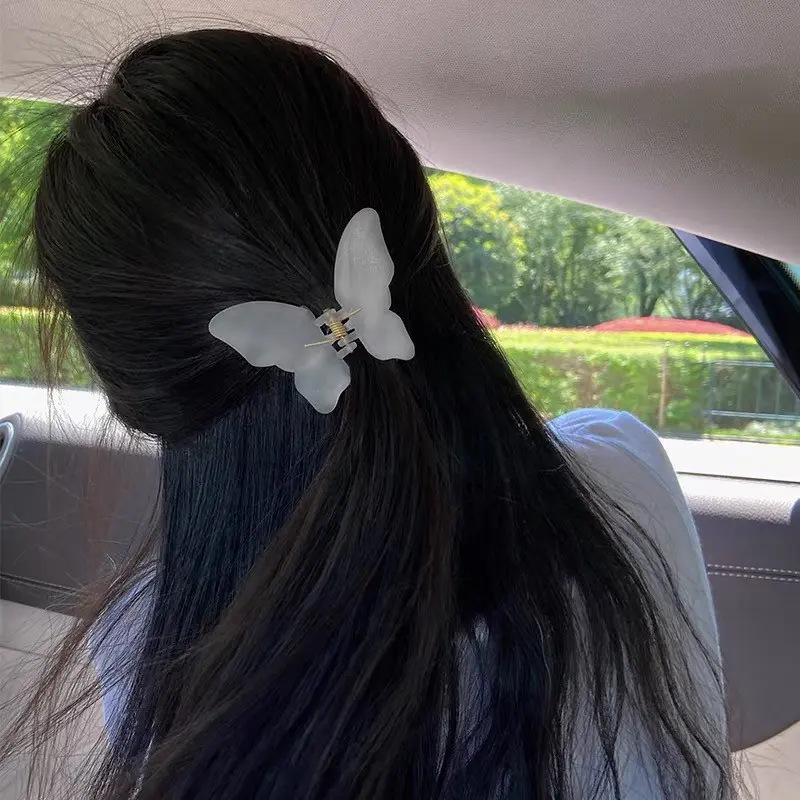 JEPITAN RAMBUT JUMBO MODEL KUPU KUPU MATTE DOFF / JEDAI SALON KOREAN DOFF BUTTERFLY PREMIUM 8